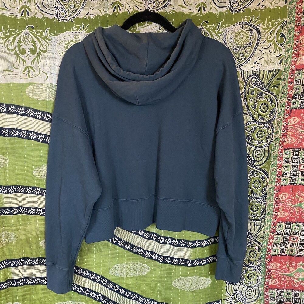 Daydreamer Vintage Black LA Shrunked Eye Cropped Hoodie Size Small - Picture 11 of 15